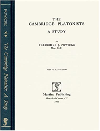 The Cambridge Platonists: A Study - Scanned Pdf with Ocr